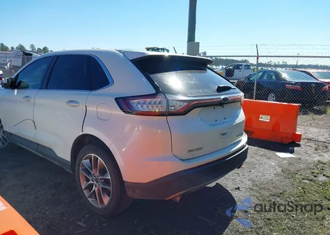 2017 Ford Edge Titanium from USA, damaged, VIN 2FMPK3K99HBB93194